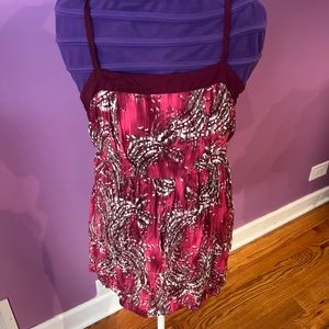 Planet Gold Mini Dress